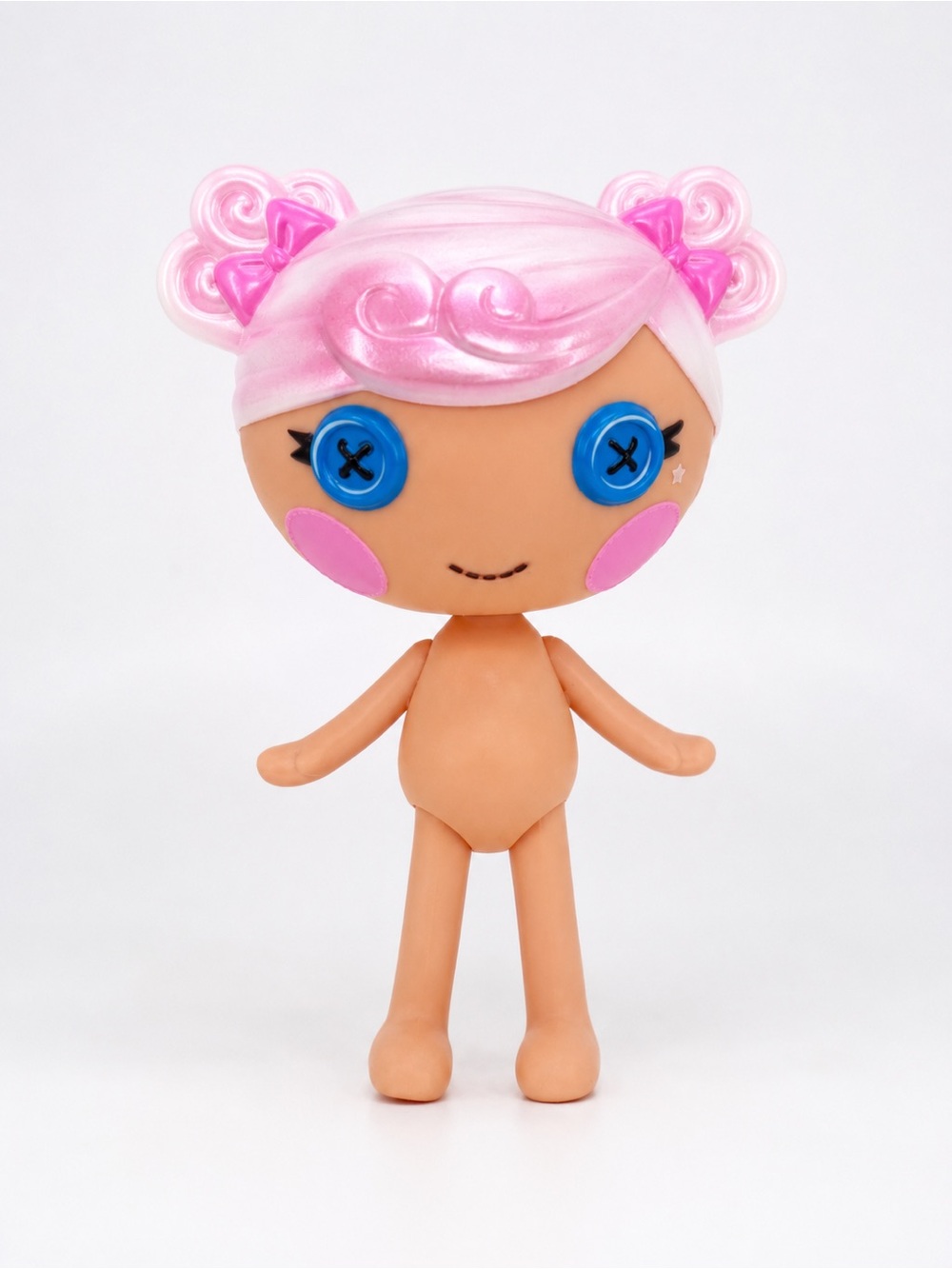 Lalaloopsy Breeze E. Sky 7” Doll Pink Hair Blue Eyes Nude Replacement Toy